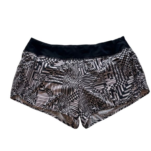 Women's Nike SW Rival Printed Running Shorts 825859 010 Size XL - Picture 2 of 13